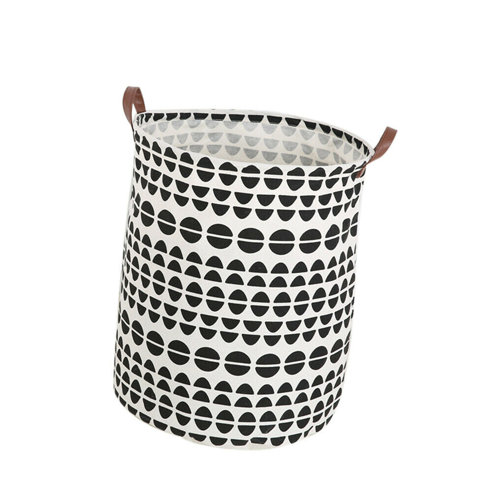 Collapsible Storage Basket Clothes Laundry Hamper Toys Bucket Organizer 01