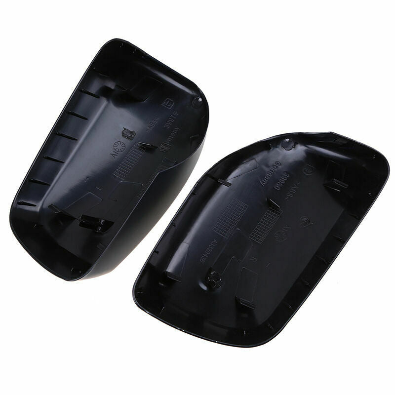 For BMW 5&6 Series Pair Car Wing Mirror Casing Covers Caps Driver Passenger Side