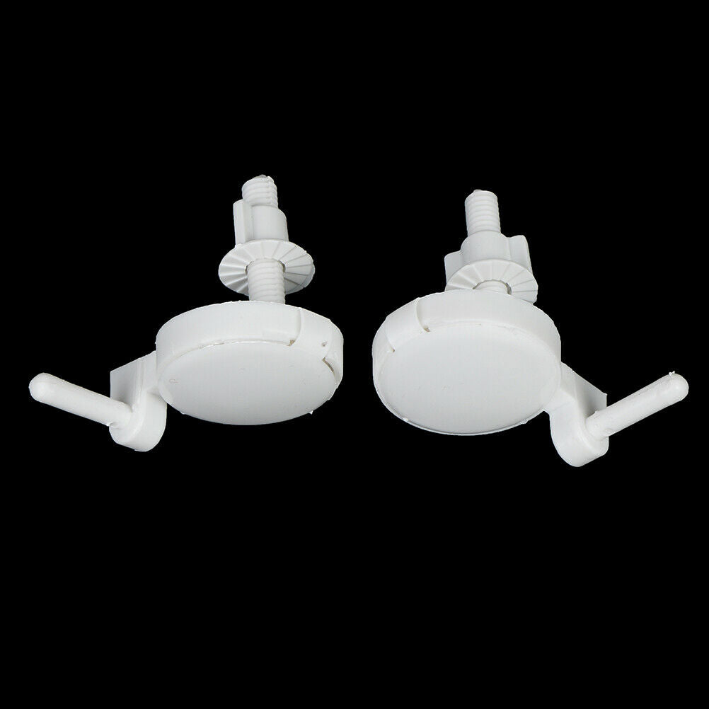 2pcs Plastic Toilet Seat Screws Fixings Fit Toilet Seats Hinges Repair To.l8