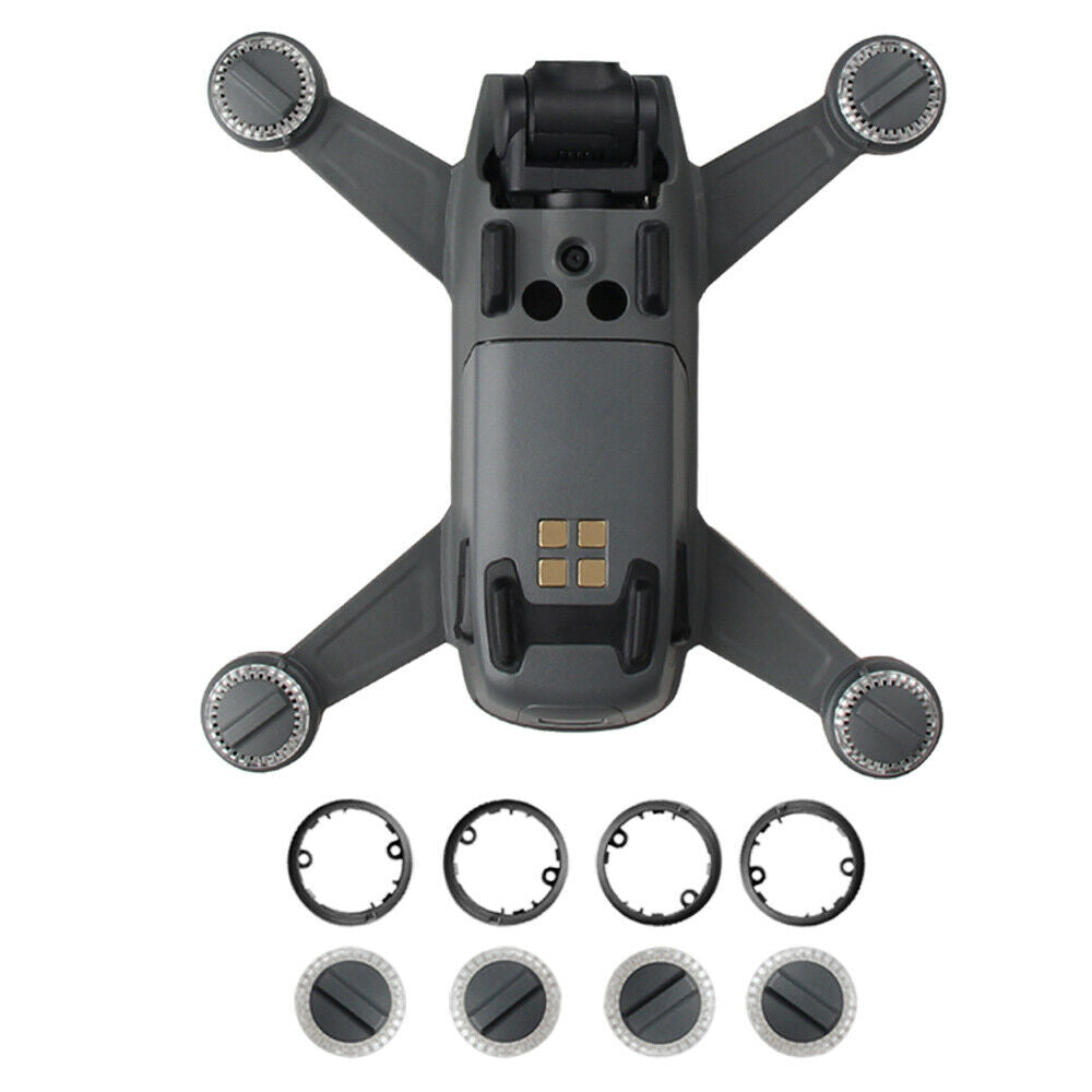 4PCS for DJI Spark Drone-LED Shade Lights Lamp Cover & Lamp Cover Plate/Base