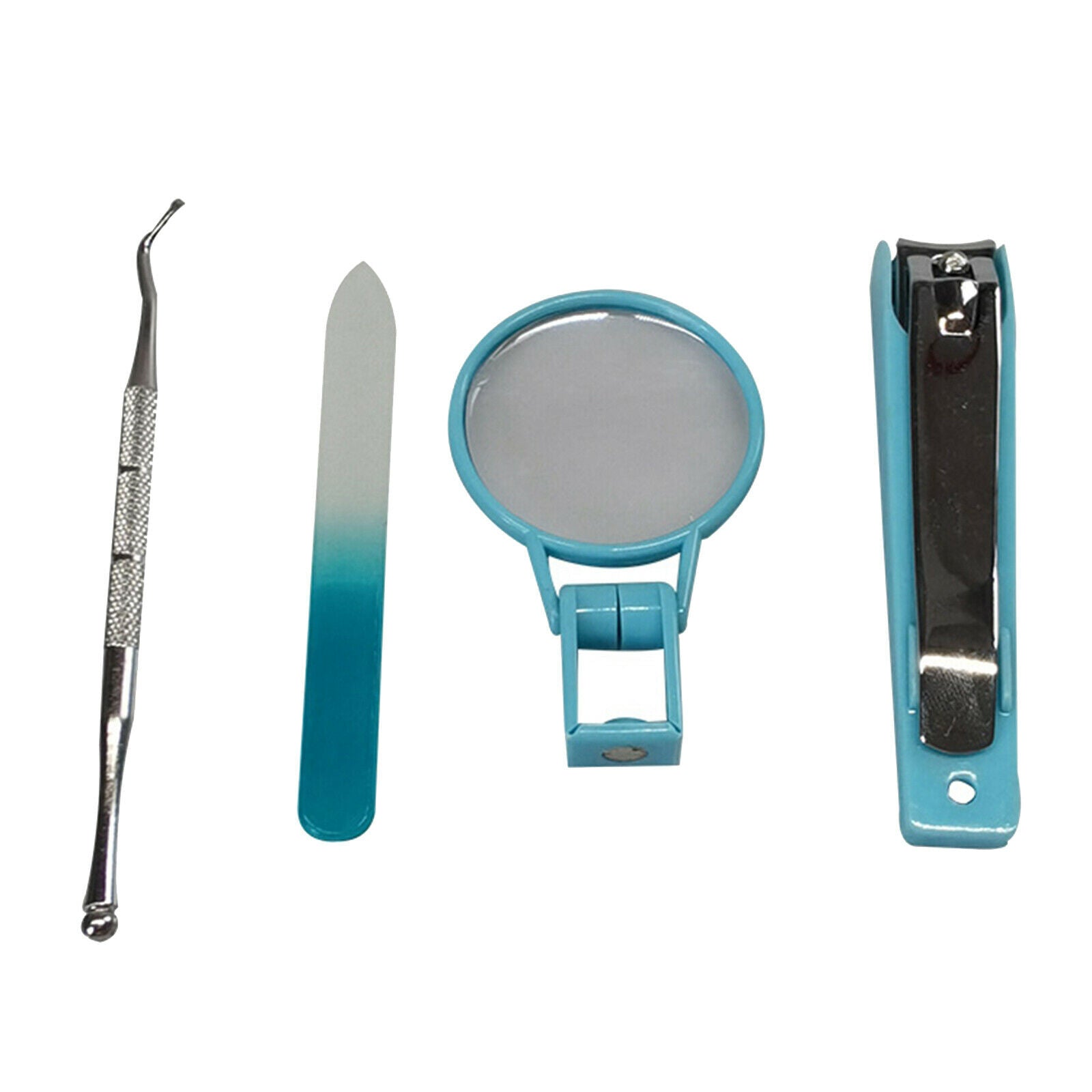 Professional Nail  Nail Cutter W/Magnifying Glass Nail File Manicure Tool