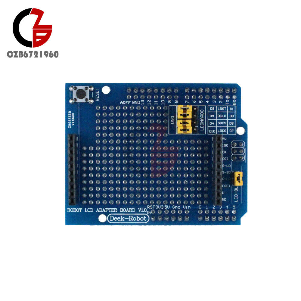 1.8" inch TFT LCD Shiled Adapter Board for Arduino UNO TFTLCD Display IDE1.0.5