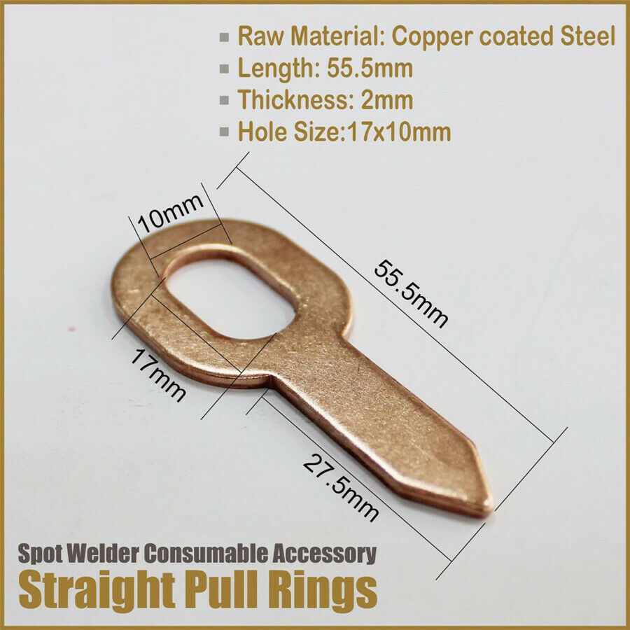 50 Dent Puller Rings Panel Pulling Washer Tool For Spot Welding Welder Universal
