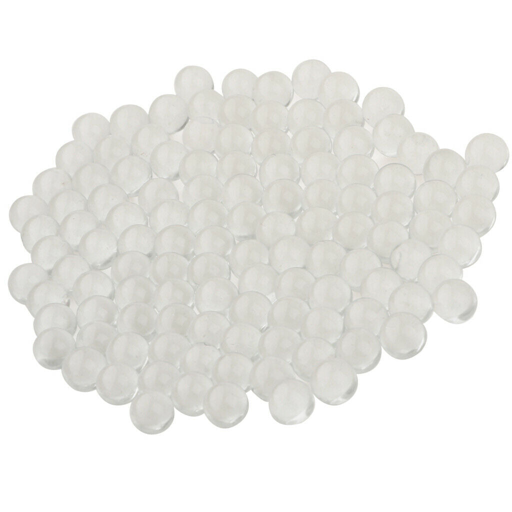 100pcs (13mm) Replacement Solid Glass Marbles for Chinese Checker, Aggravation,