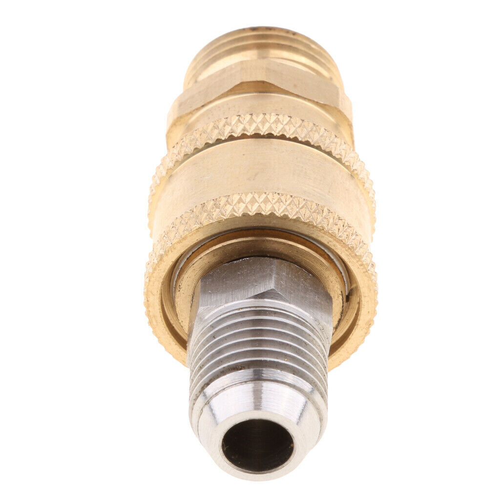 Pressure Washer Quick Release 14mm Male to 18mm Male Brass Coupling