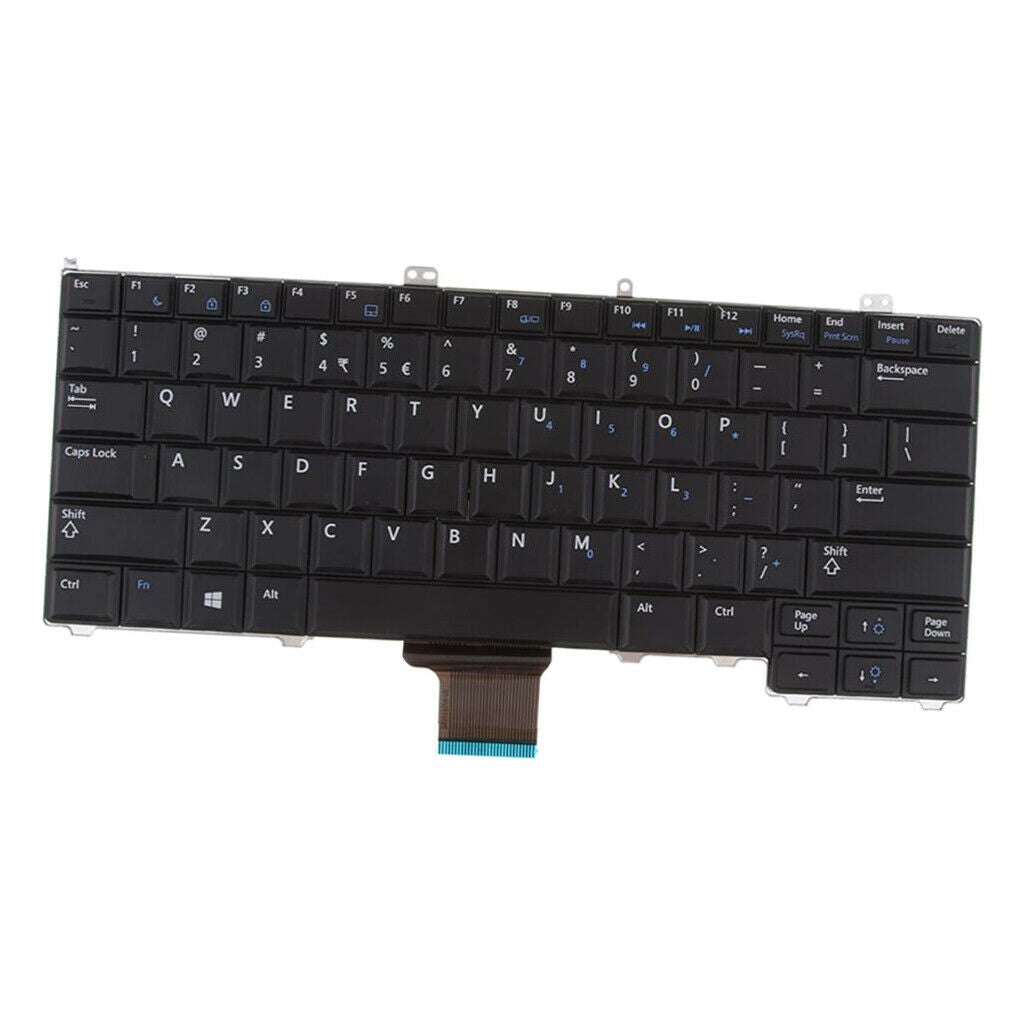 US Laptop Computer Keyboard Keypad for Dell Latitude12 7000 E7420 E7240