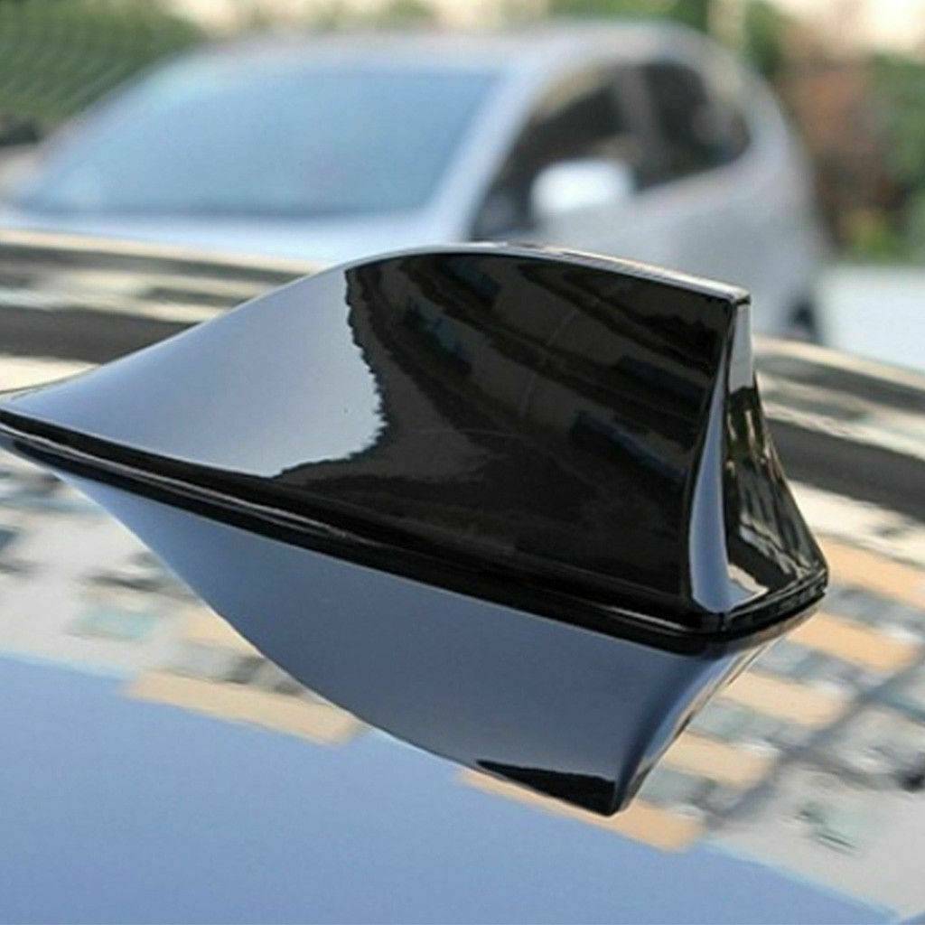 1pc Black Universal Auto Car Roof Radio AM/FM Signal Shark Fin Aerial Antenna UK