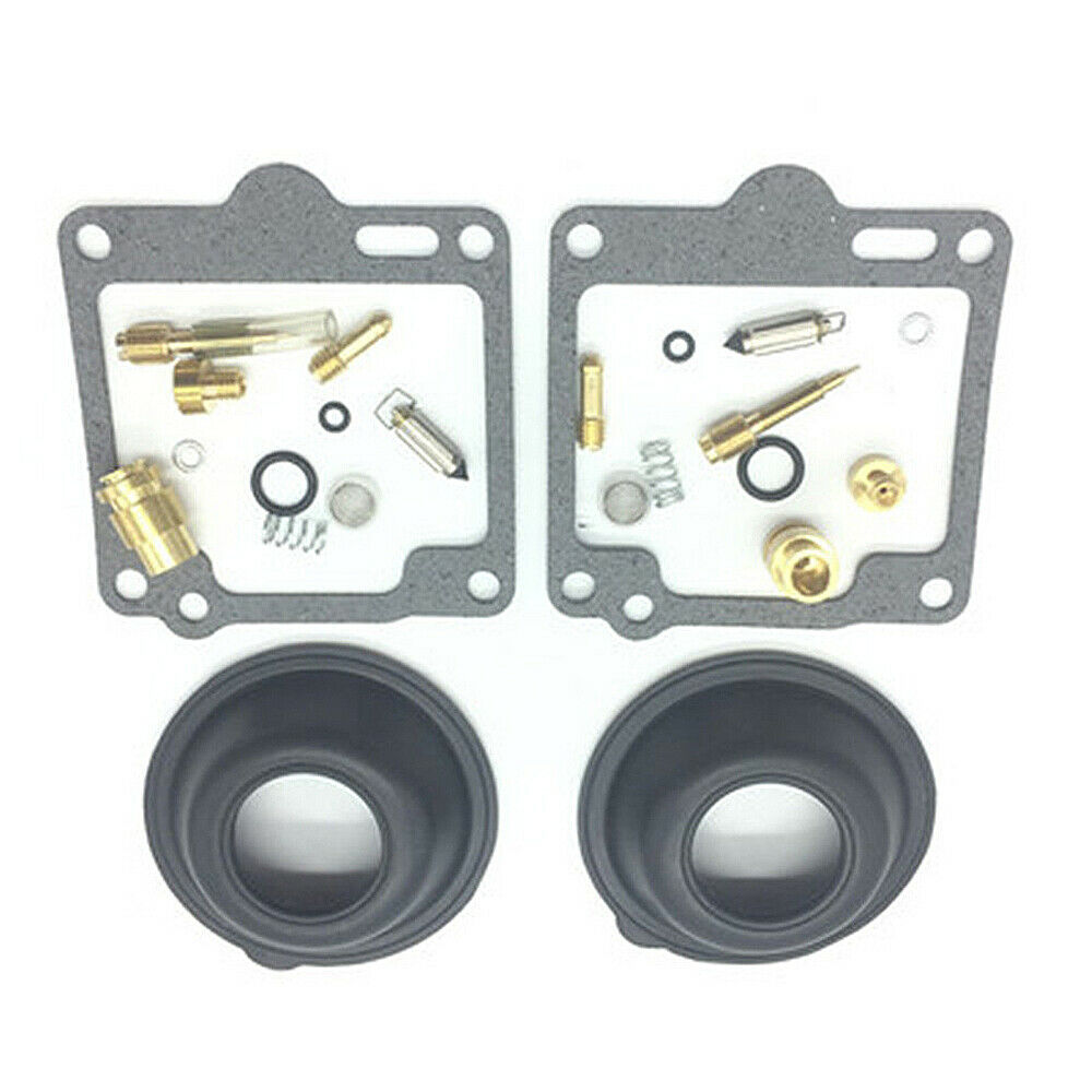 2 Sets For 1988-1999 YAMAHA XV1100 VIRAGO Carburetor Repair Rebuild Kit 18-2596