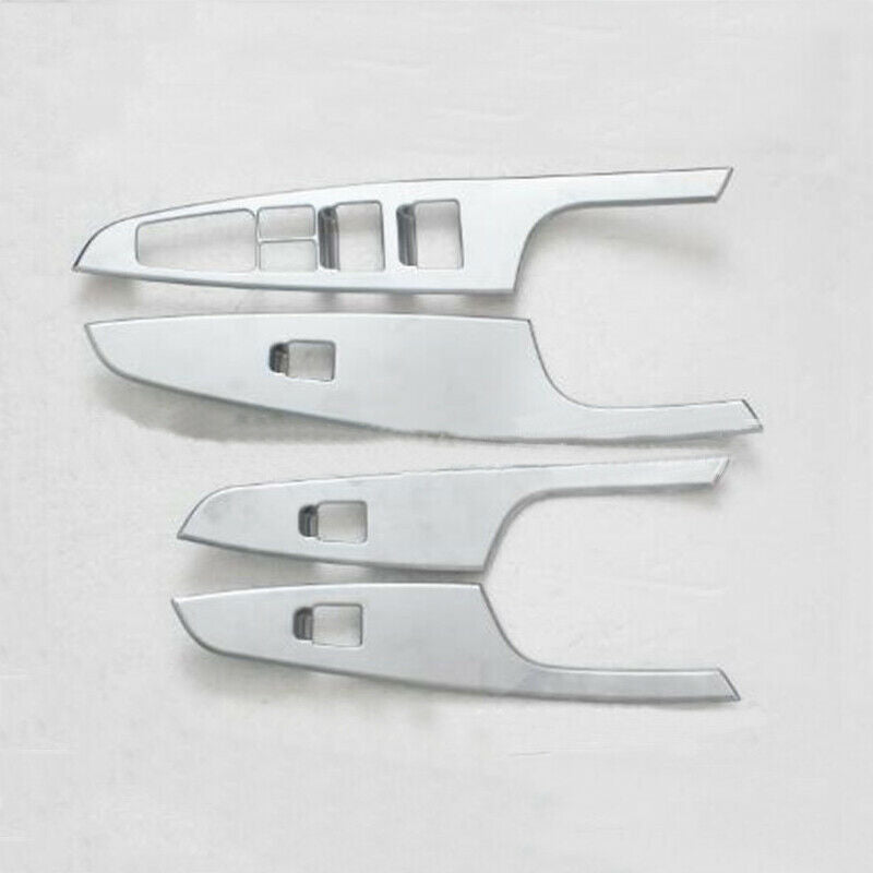 Chrome Door Window Switch Panel Cover Trim Molding For Hyundai Tucson 2016-2020
