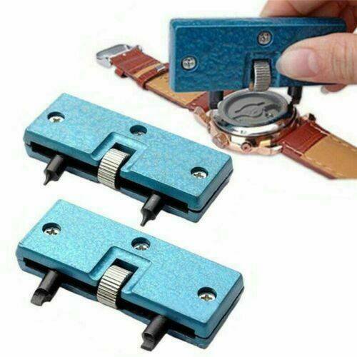 1x Adjustable Watch Repair Tool Kit Back Case Opener Cover Remover Screw Wrench-