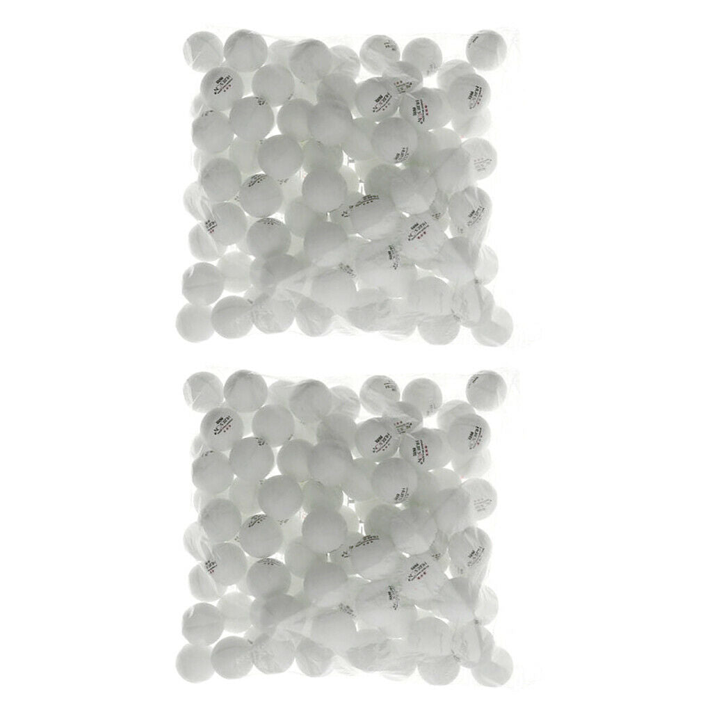 3 Star 40mm Training Table Tennis Balls (white, 100)