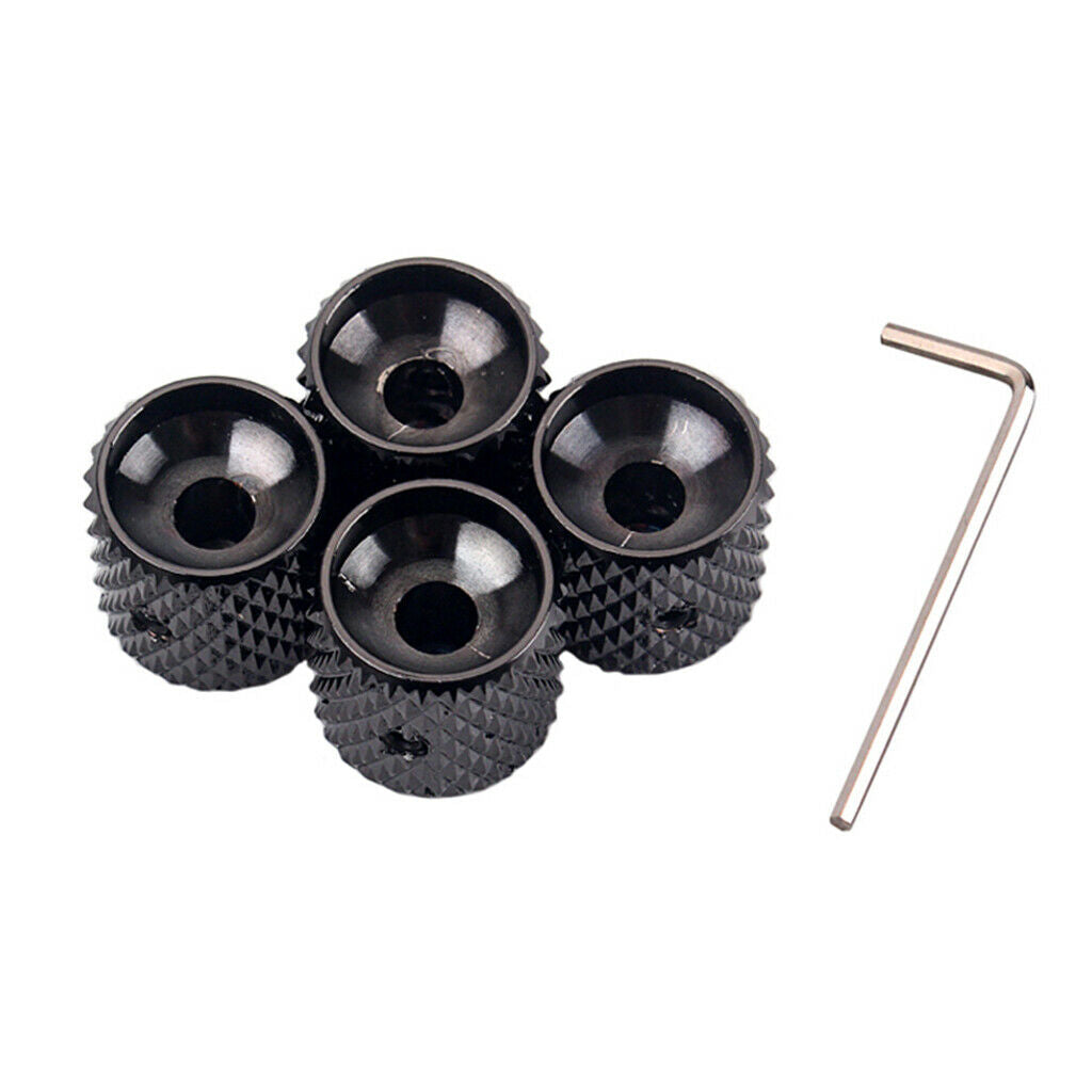 Set of 4 Electric Guitar Tone Volume Knobs 20mm for Guitar Accessories Set