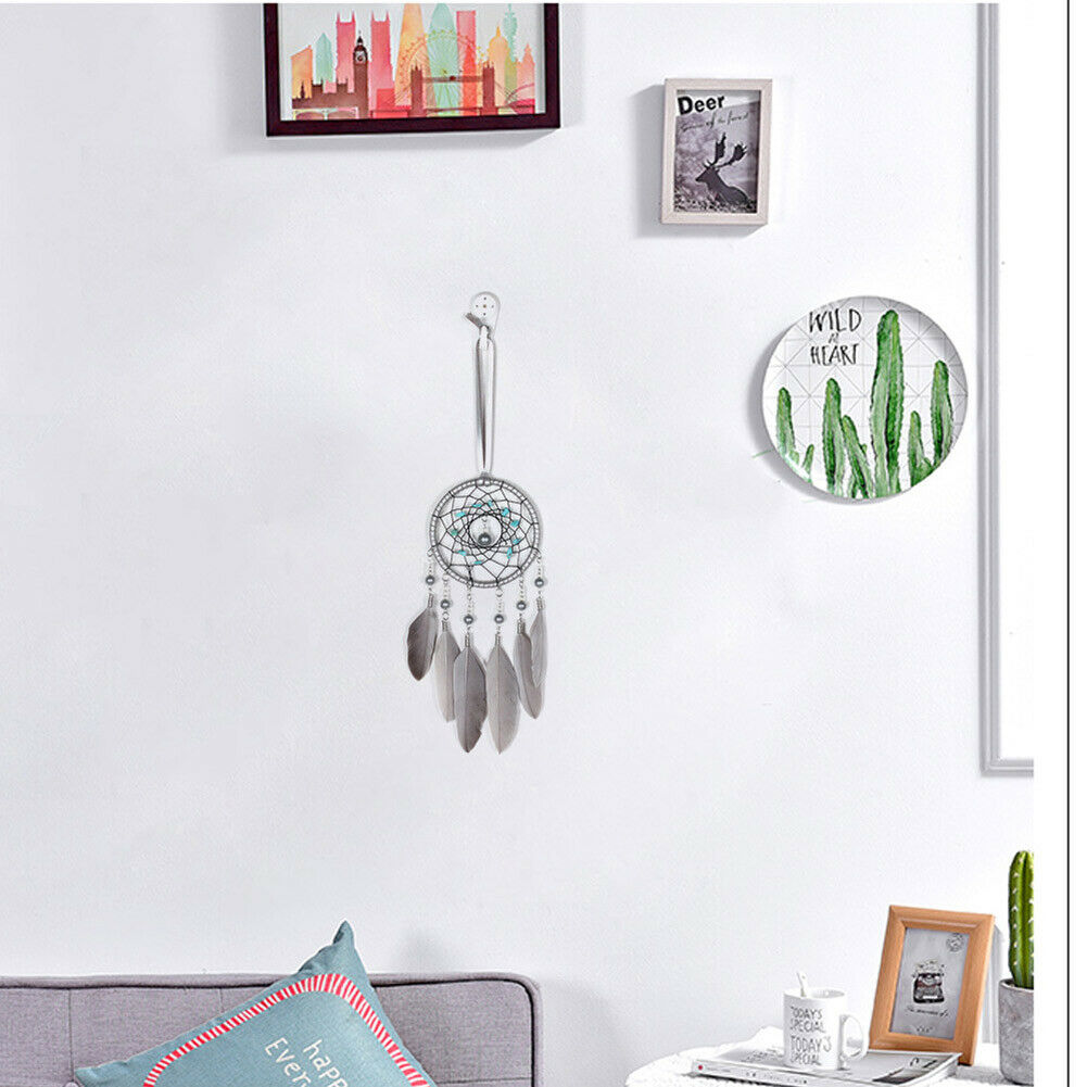 Car Pendant Dream Catcher House Decor Handmade Feather Wind Chimes Gifts @
