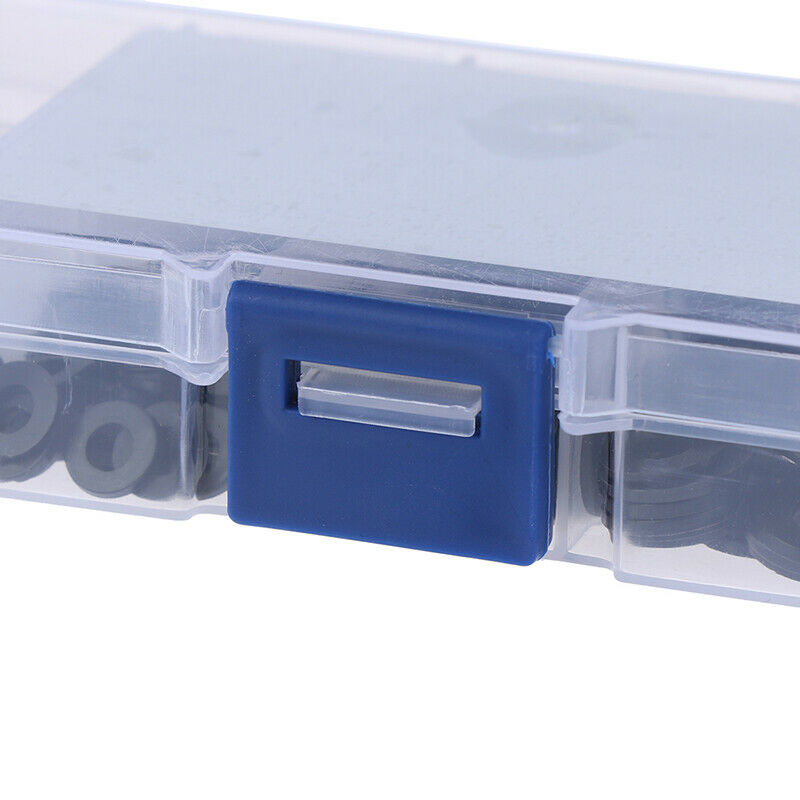 350Pcs 7 Sizes Nylon Flat Washer Assortment Set M2/M2.5/M3/M4/M5/M6/ WF