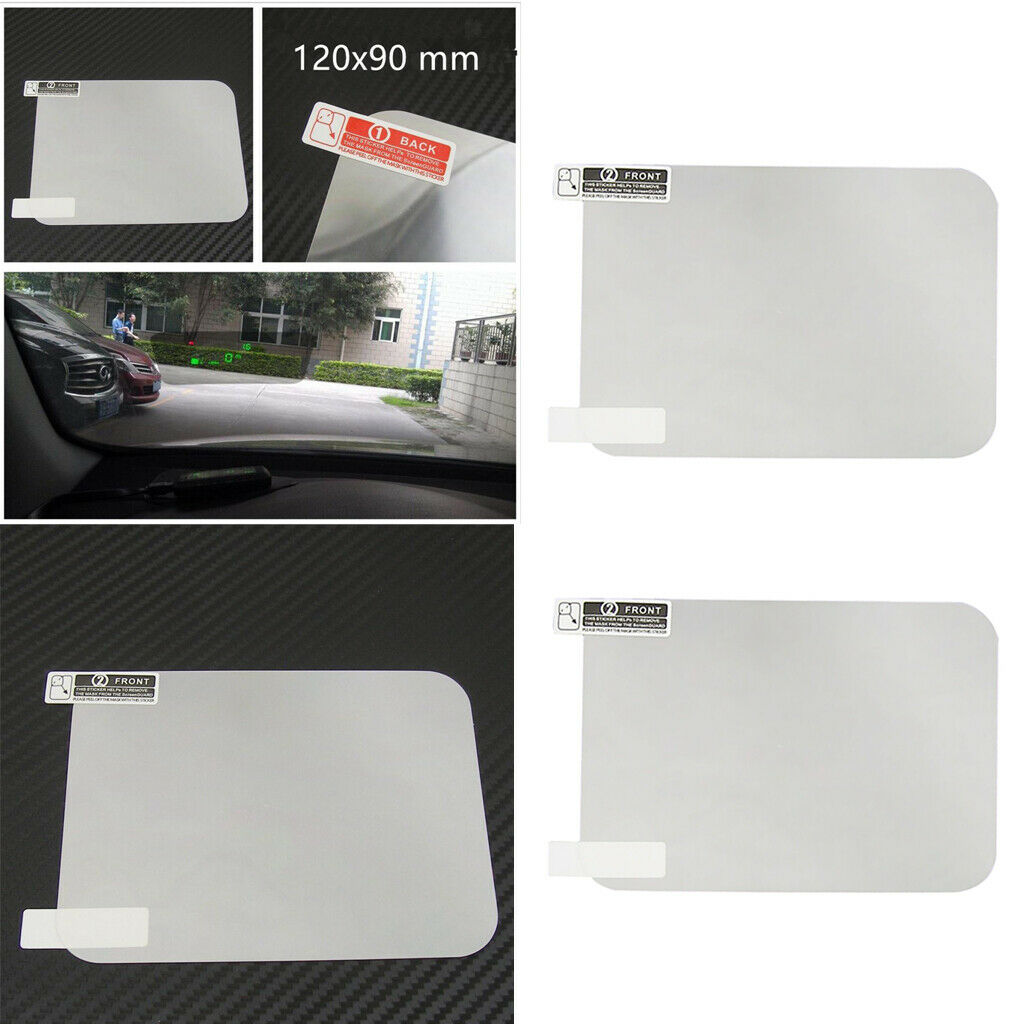 2pcs 120mmx90mm Reflective Film For Phone Or HUD Head Up Display Anti-Dust