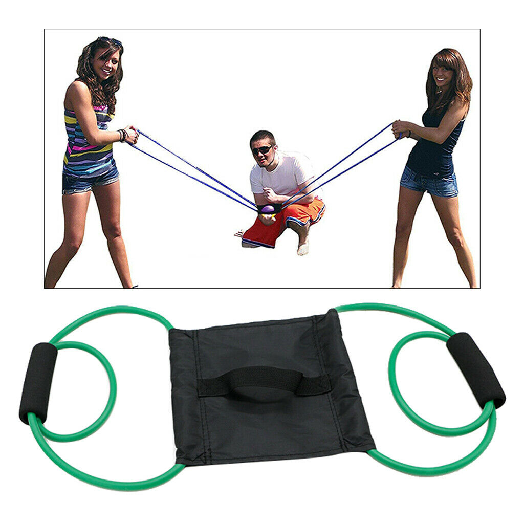 Water Balloon Launcher Catapult Slingshot Trebuchet for Kids Adults Green