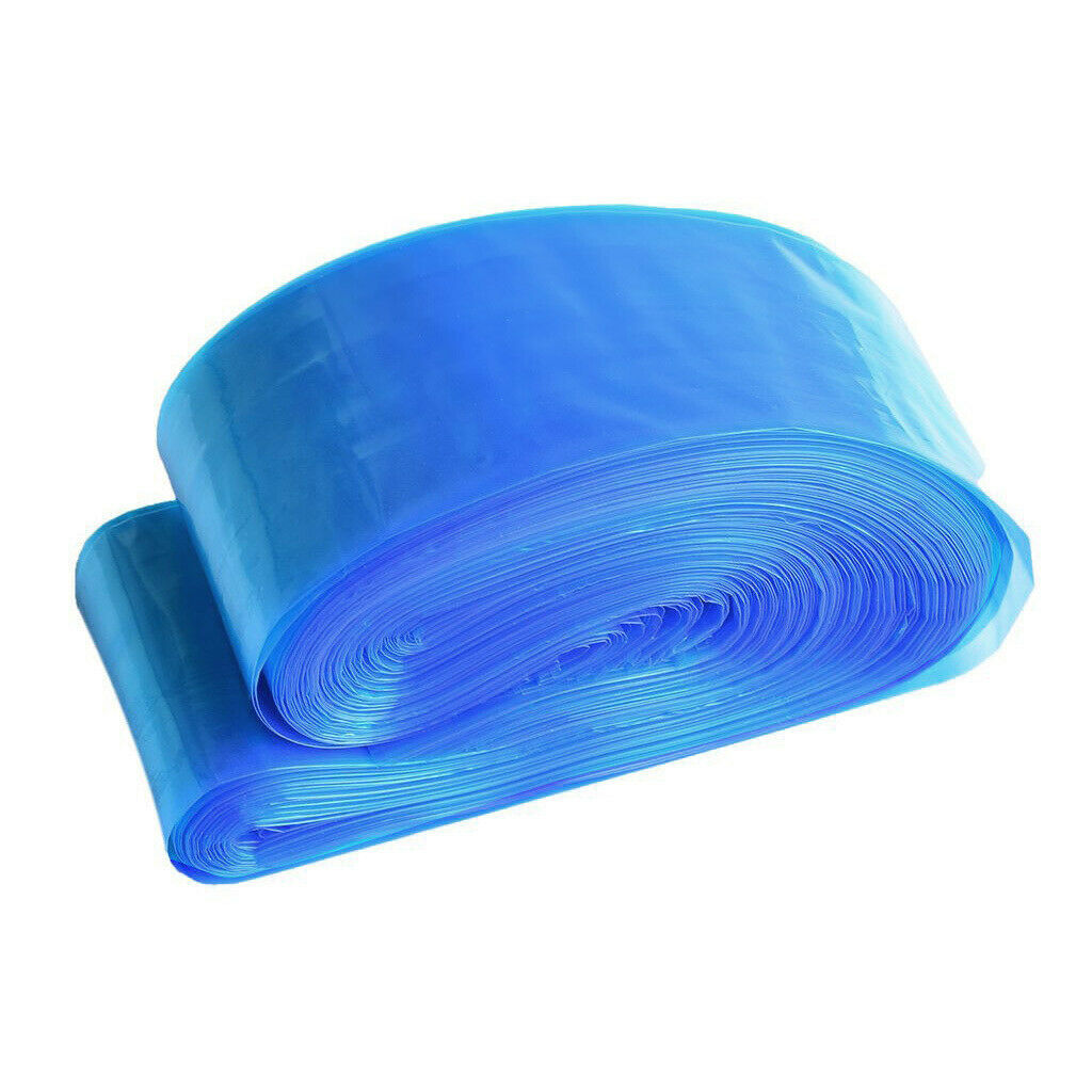 100Pcs Blue Permanent Makeup Tattoo Machine Clip Cord Bags Disposable Sleeves