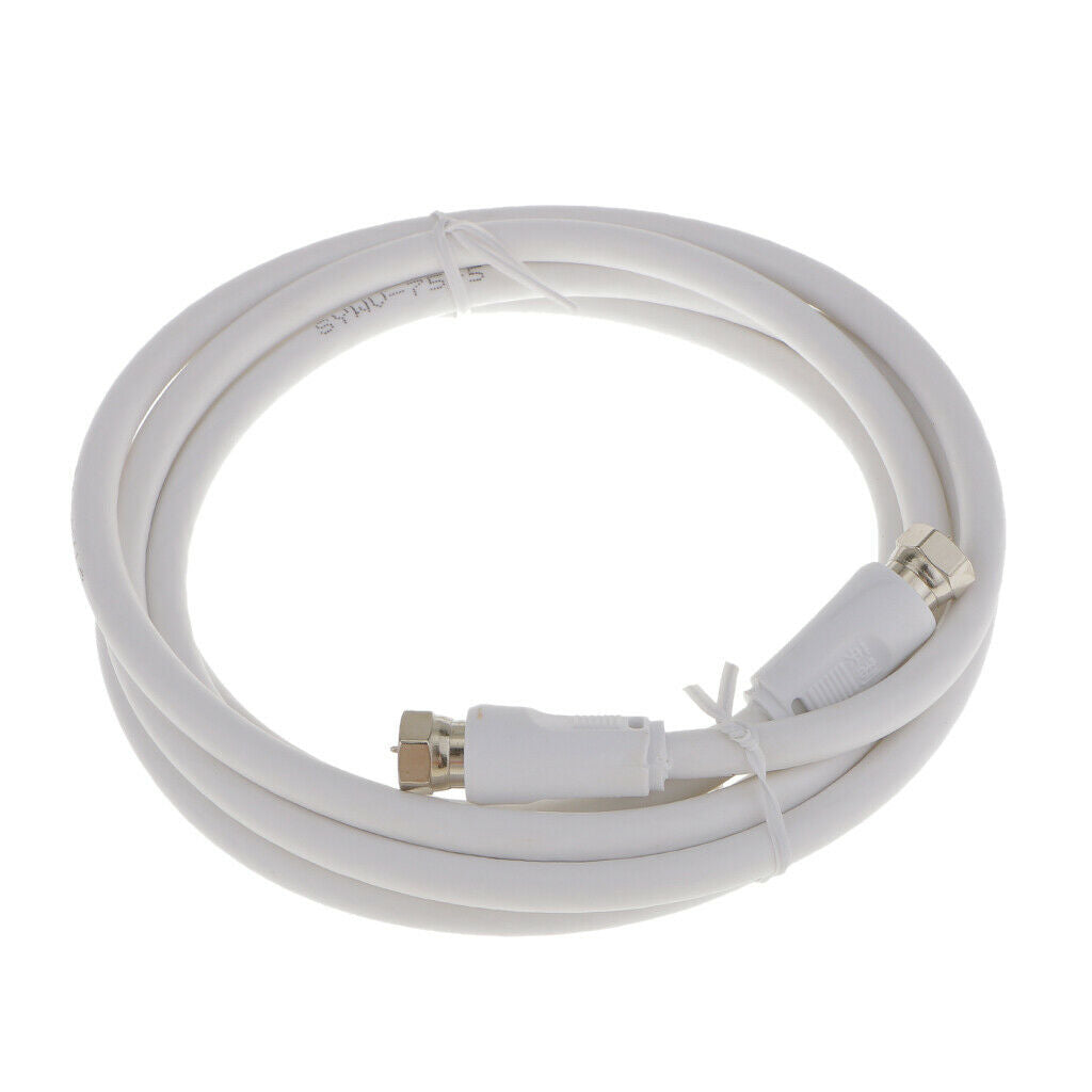 6.7 Ft Coaxial TV Antenna Cable White