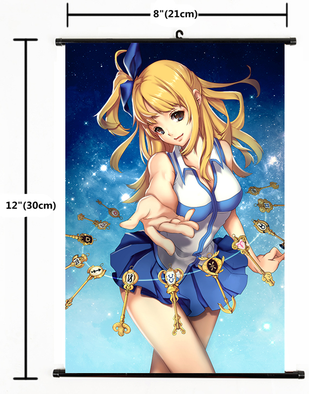 Japan Anime FAIRY TAIL home decor Wall Scroll Poster 1775