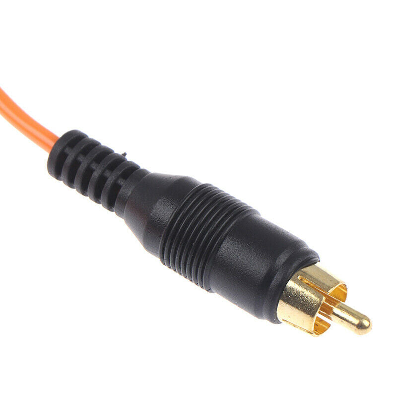 1X Hook Line Straight RCA Clip Cord Wire Cable Interface Insert Tattoo Ma.l8