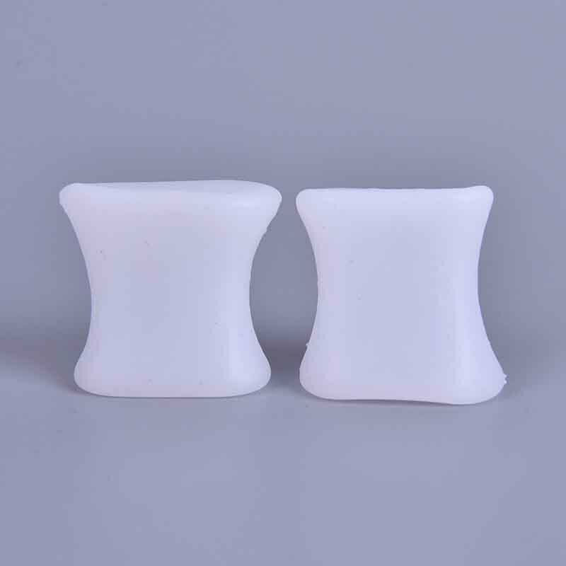 1Pair Silicone Foot Finger Toe Separator Hallux Valgus Corrector Feet Car.l8