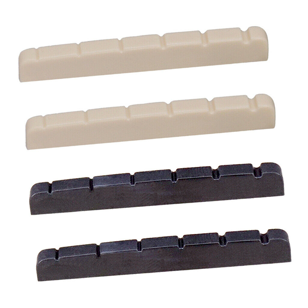 Pack of 12 Replacement Slotted Nuts Perfect for   Electric Guitars