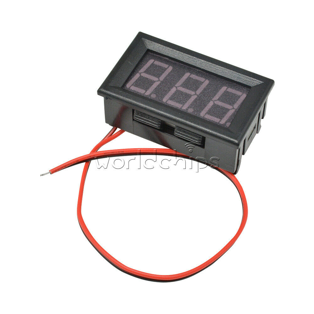 0.56" Inch Mini Voltmeter AC 70-500V Digital Green LED Voltage Panel Volt Meter