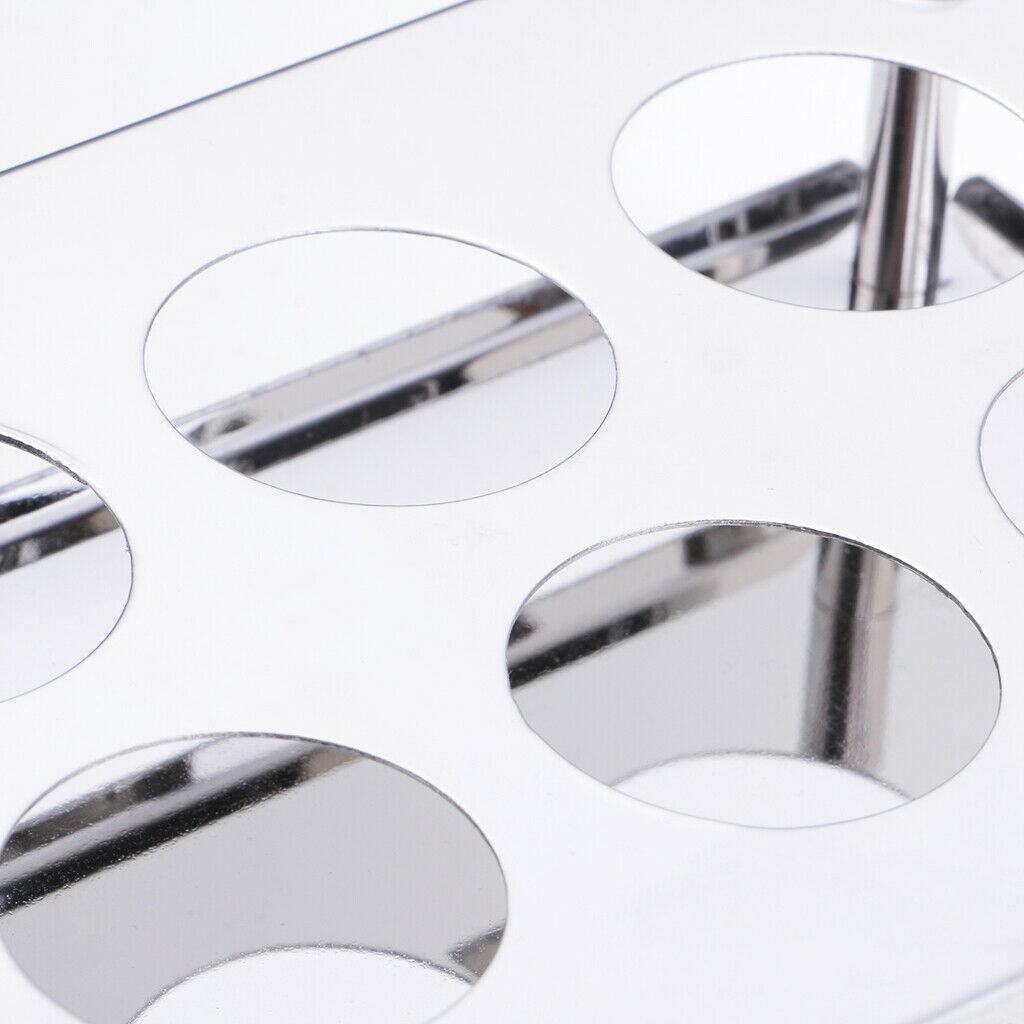 12 Holes/6 Holes Liquor Cup Holders Wine Racks Stainless Steel Wine Rack  #1
