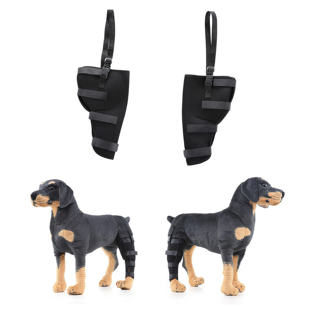 2 Pack Pet Auxiliary Belt  Dog Protective Joints Protector For Dog Puppy