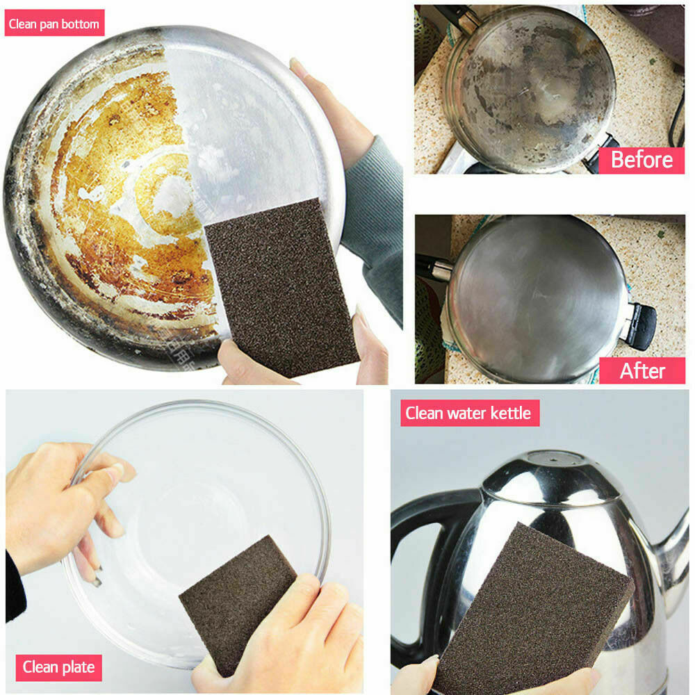 5Pcs Nano Emery Multifunction Magical Cleaning Sponge Eraser Cleaner Pad Foam