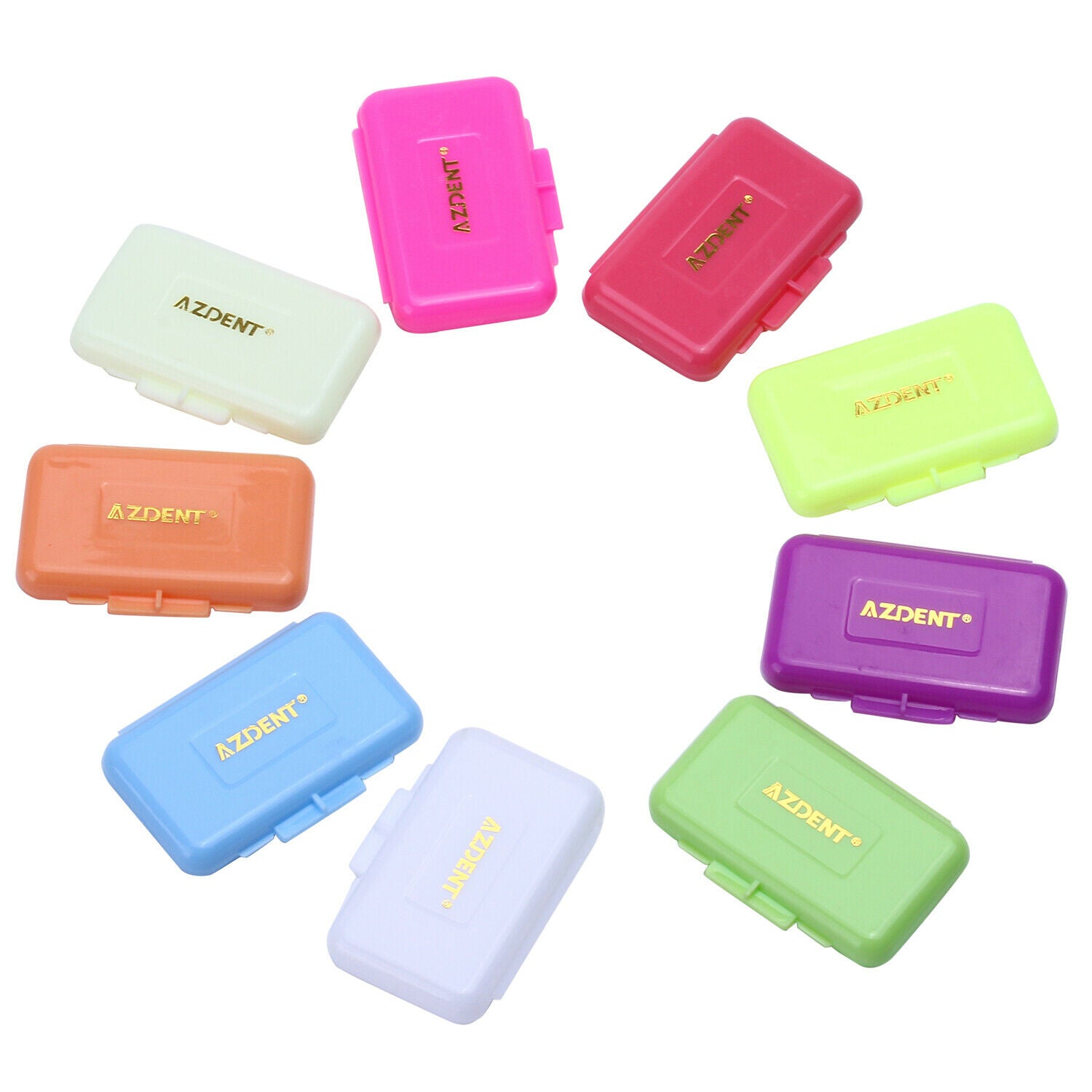 10 Packs Dental Orthodontic Wax Purple Grapes Scent For Bracket Gum Irritation