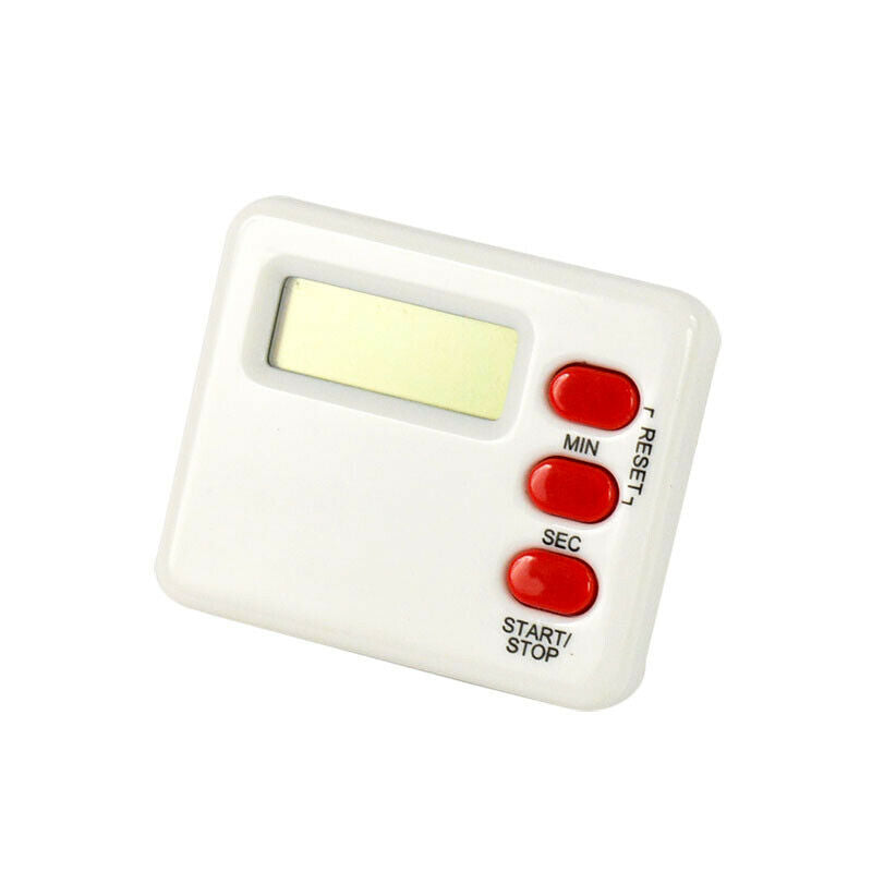 1Pcs Mini Digital LCD Sport Study Clock 99 Minute Countdown Kitchen Timer