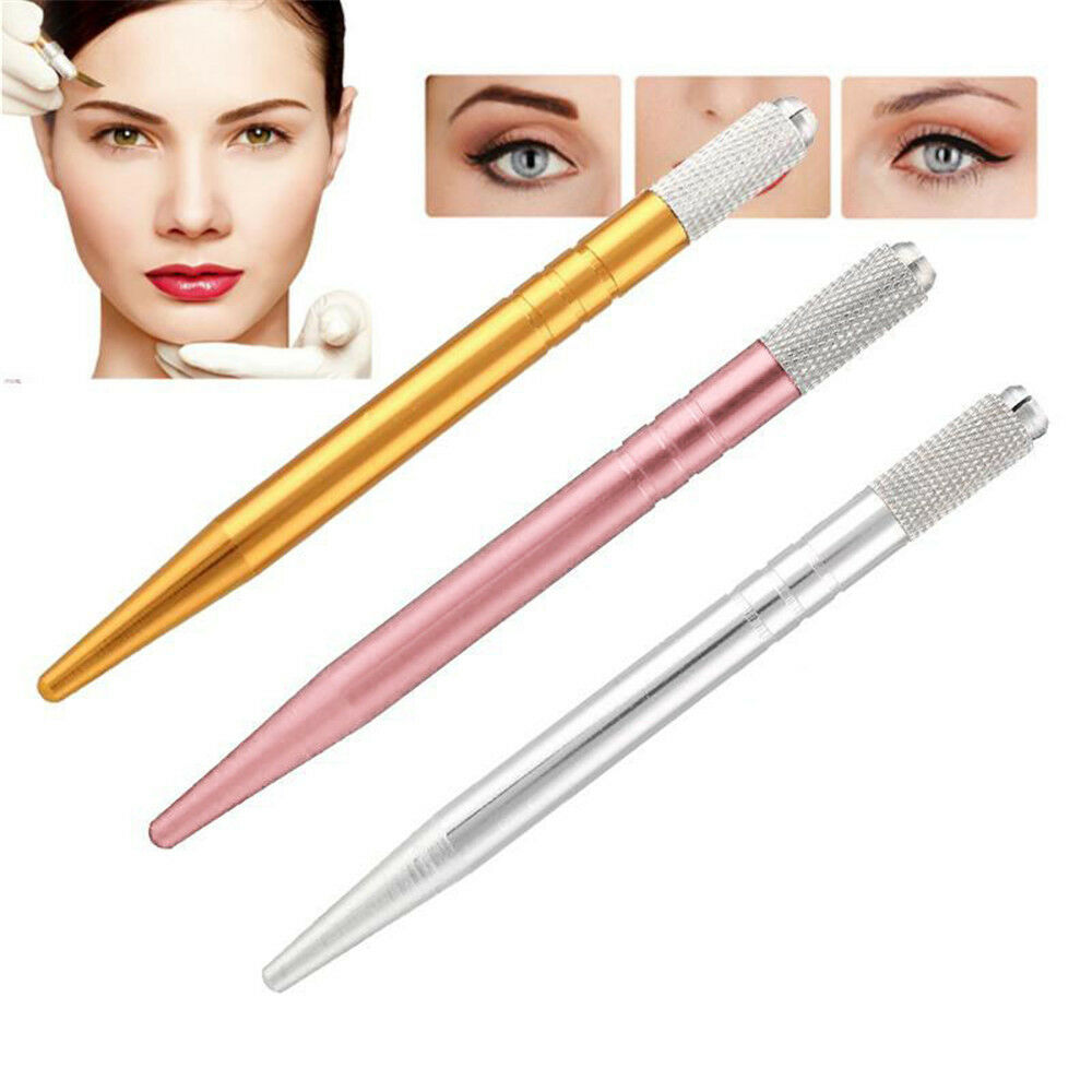 1x Eyebrow Tattoo Manual Pen Permanent Microblading Tattoo Machine Tools Makeup-
