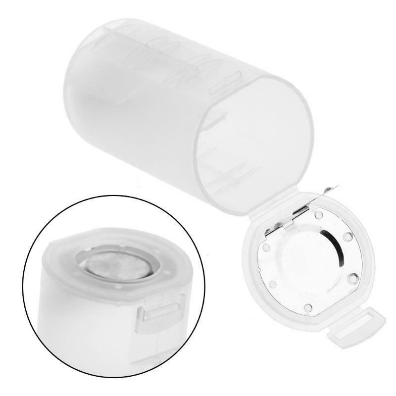 1PC 2 AA To D Size Battery Holder Converter Adapter Switcher Plastic Case Box