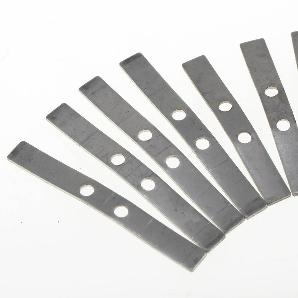 RC Hobby Truck Accessories 12 Metal Leaf Springs for WPL 1/16 Military Truck,