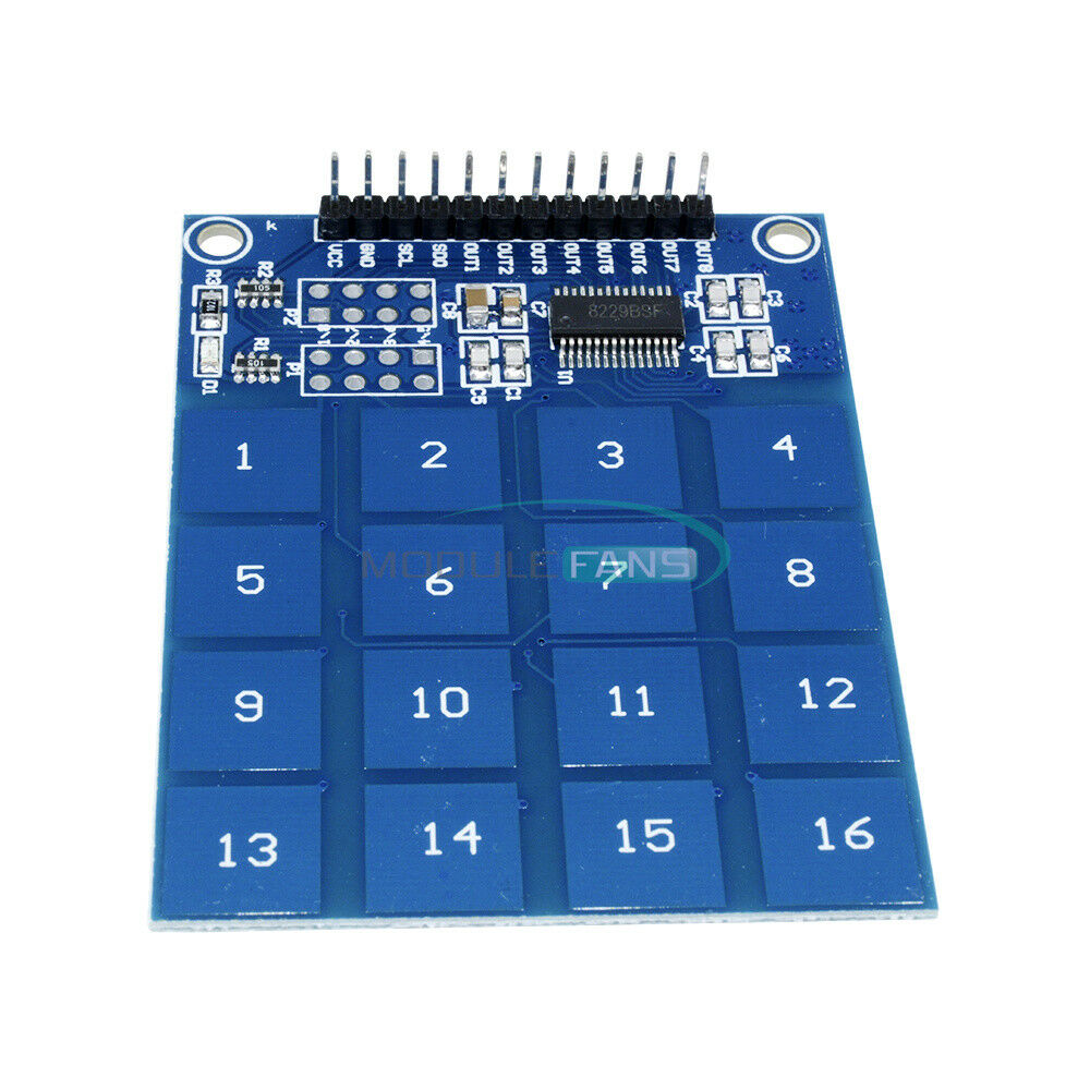 TTP229 16-Channel Digital Capacitive Switch Touch Sensor Module For Arduino