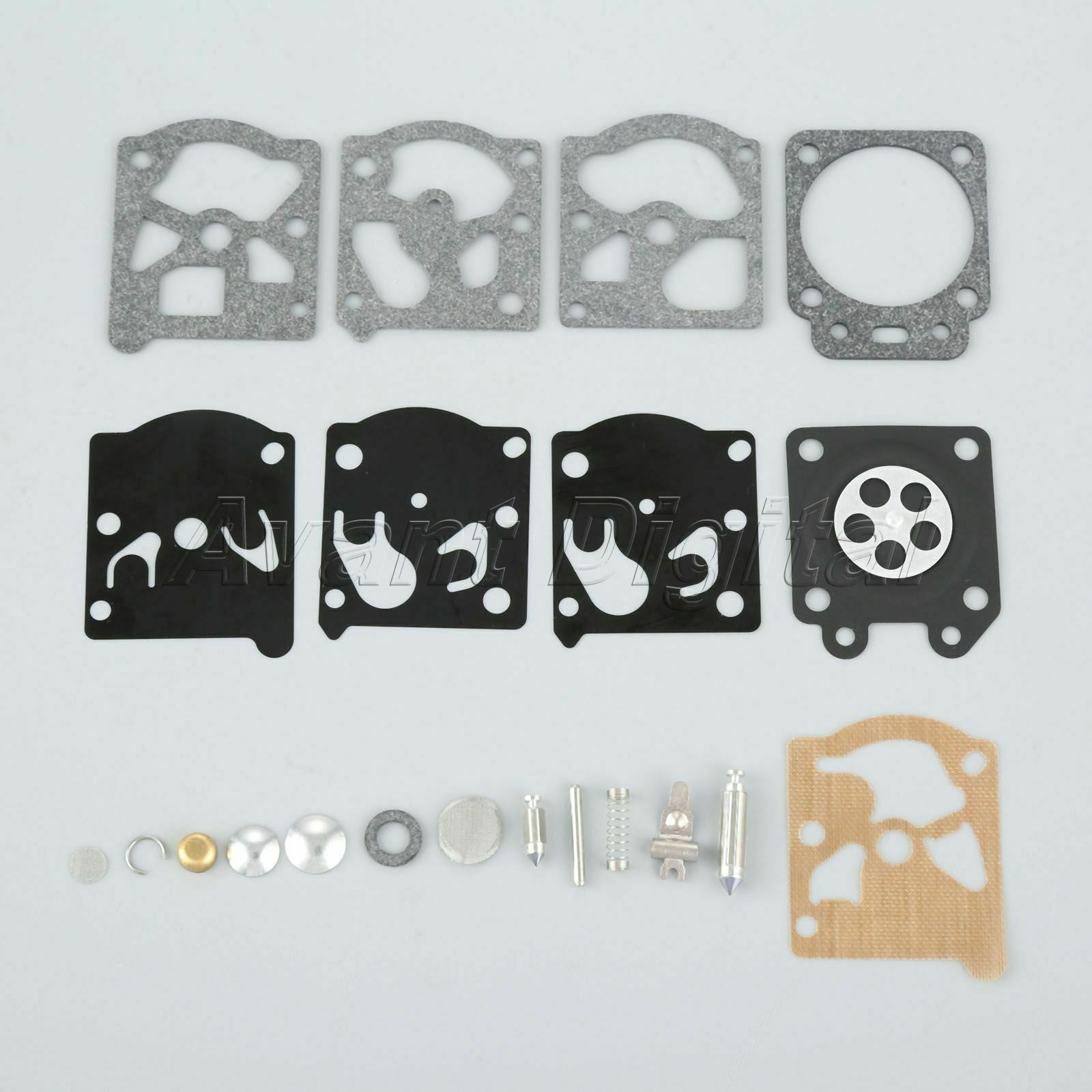 Carburetor Repair Kit For Walbro WT-274 WT-424 WT-640 WT-973 K24-WAT Chainsaw
