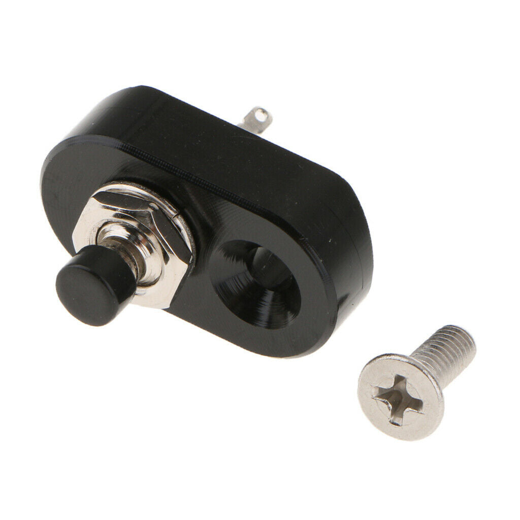 2 X CNC  Alunimium Handlebar Start Horn Push Button Switch for Suzuki