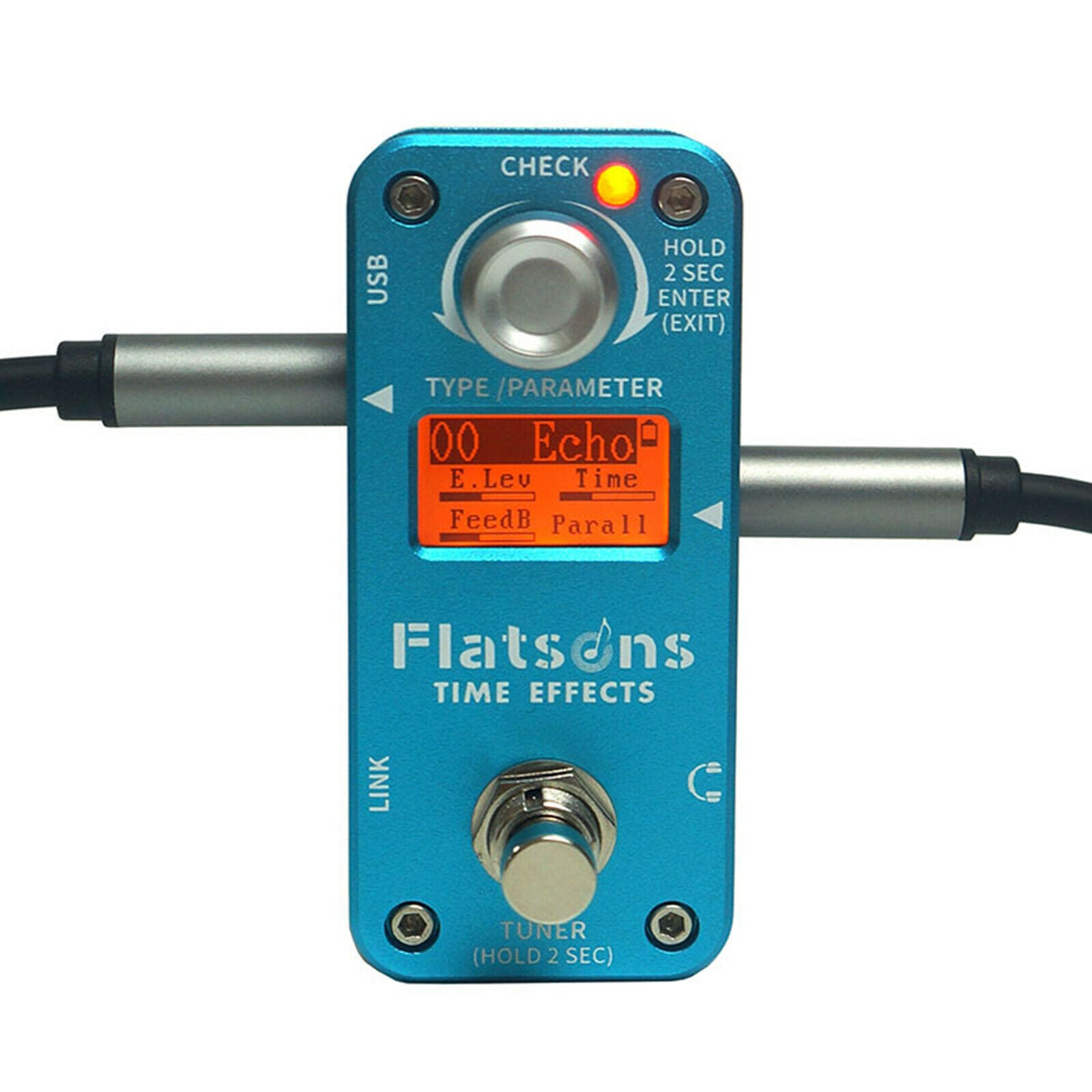 Guitar Effect Pedal Built-in Delay Reverb Overdrive Distortion Multi Effect
