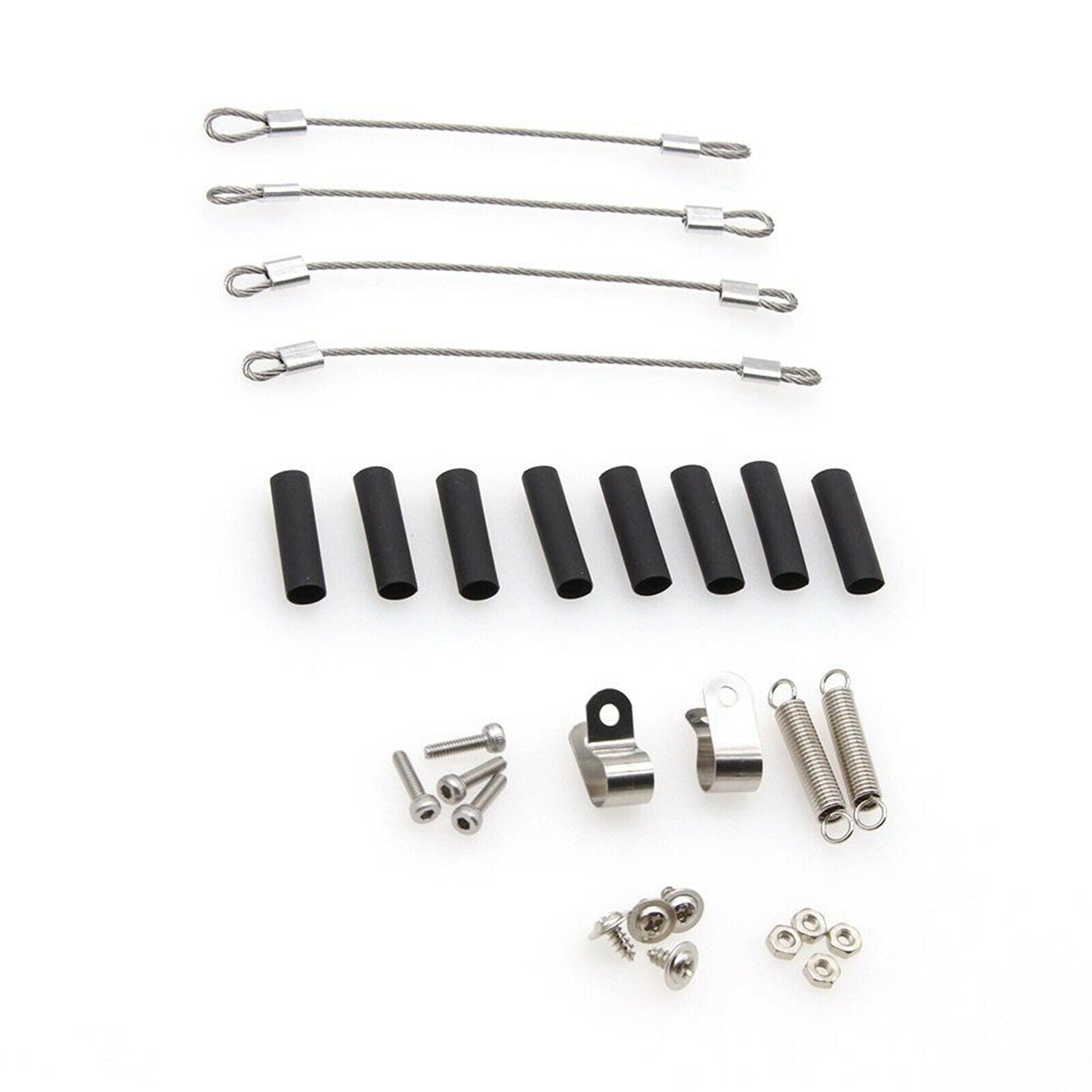 Metal Pulling Pull Steel Rope for Axial SCX10 D110 Scale RC 4WD Crawler