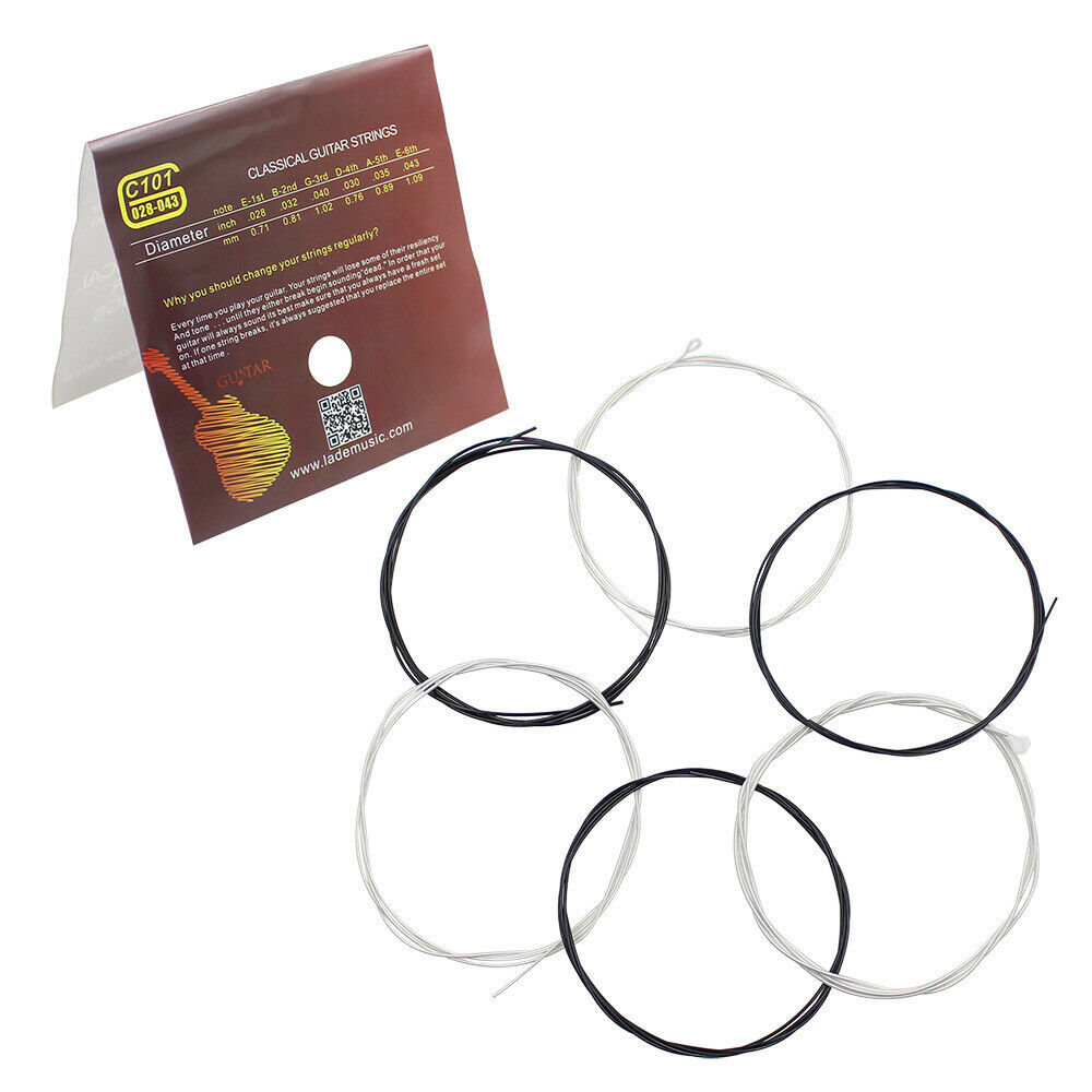 6pcs Nylon Guitar Strings for Classical Guitar Replacement Parts