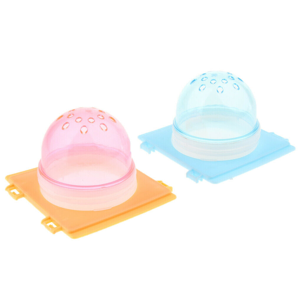 2 Pcs Small Animals Cage Accessories Hamster Tunnel Plugs