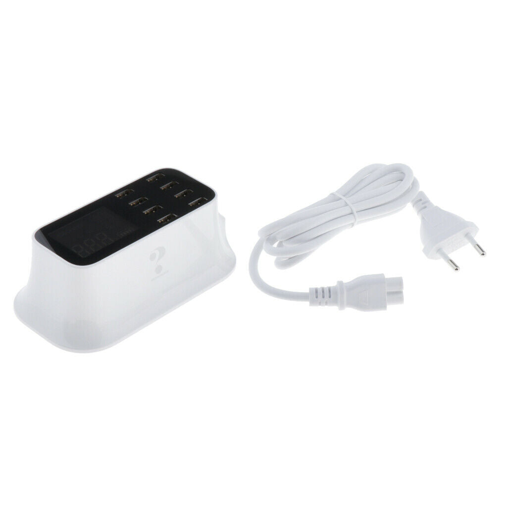 1 Pieces QC3.0 Charger Power Adapter LCD Display Hub for Laptop Charging