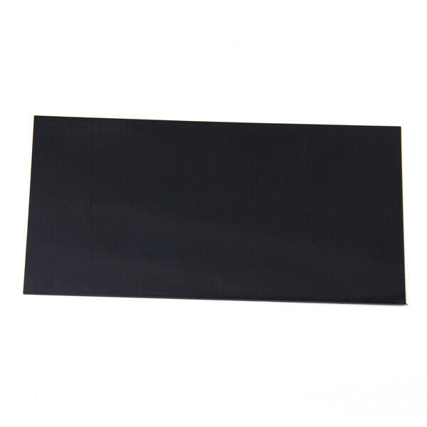 3pcs Black ABS Guitar Pickguard Material Veneer Shell Sheet 1 Ply Blank 20x10cm