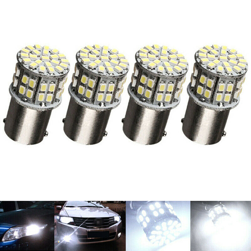 4X 1156 BA15S 50SMD 3014 LED ReplaceFBnt Bulbs Car Interior RV Camper Lig.l8