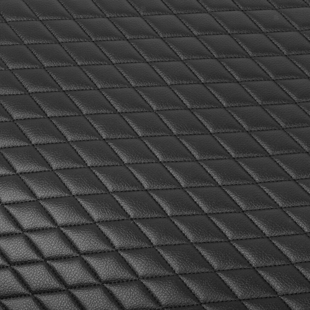 Car Auto Rear Seat Covers Breathable PU Leather Anti-Slip Car Seat Black