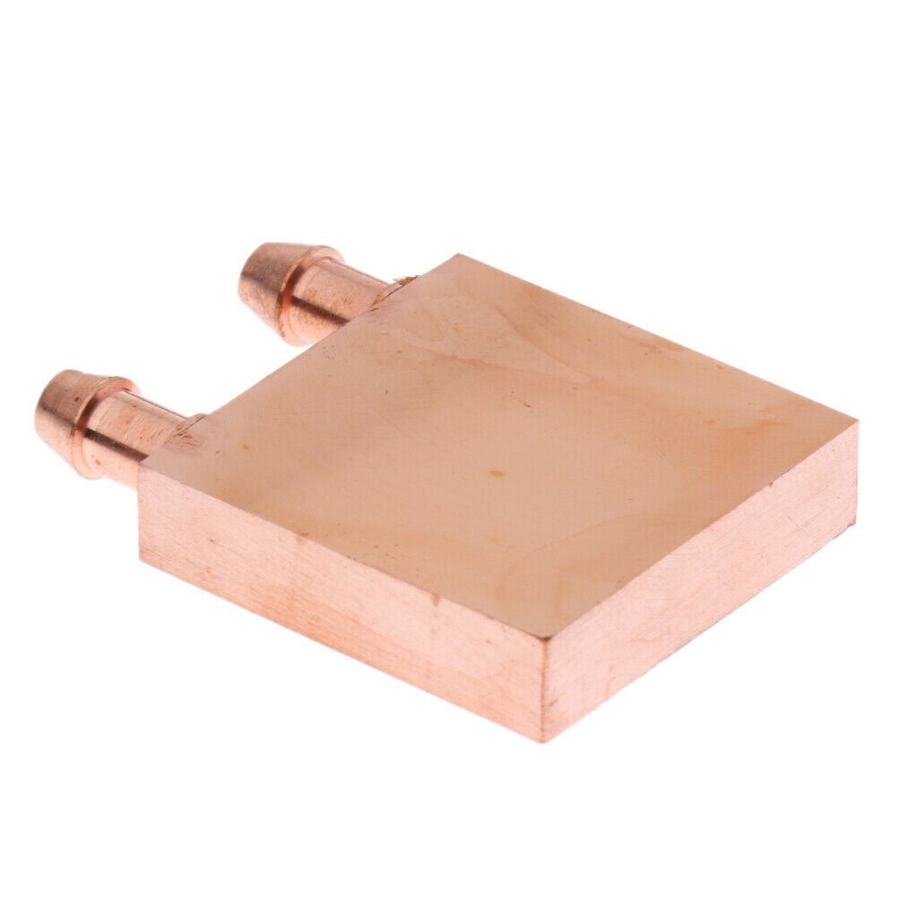 Copper Water Cooler Blocks CPU Liquid Radiator Heatsink 40x40mm TT4040A