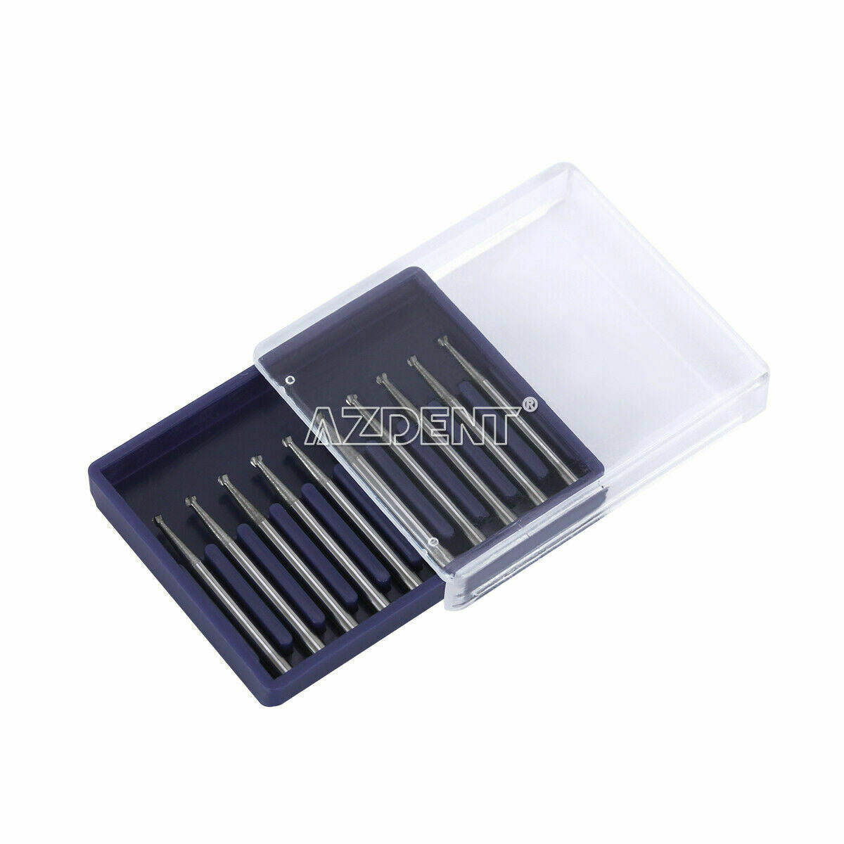 5 X Dental Tungsten Carbide Burs Drill FG 2 Round type For High Speed Handpiece