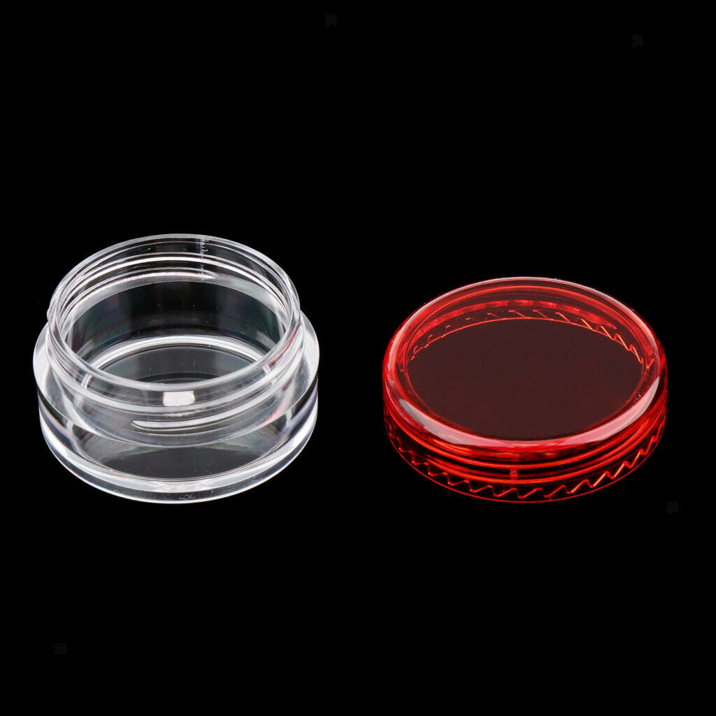 50x Makeup Eyeshadow Jars Pots Portable Powder Lip Balm Cosmetic Case 5g