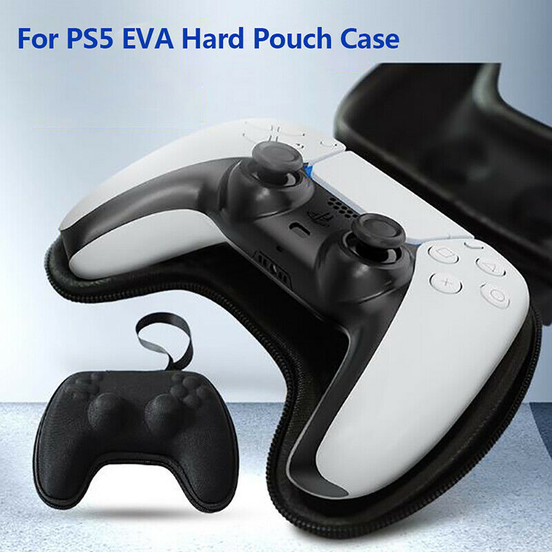 Shockproof Travel Pouch Carry Bag for PS5 Gamepad Controller Hard CaseSJCA